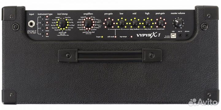 Комбоусилитель для электрогитары peavey vypyr VIP
