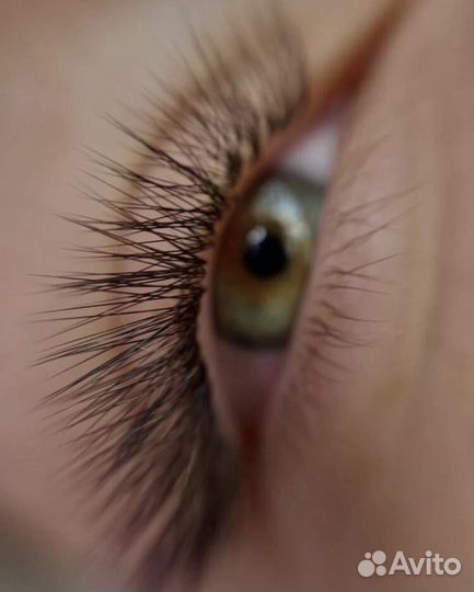 Наращивание ресниц на дому