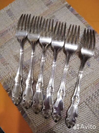 Вилка столовая мельхиоровая