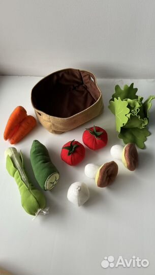 Мягкие овощи икеа