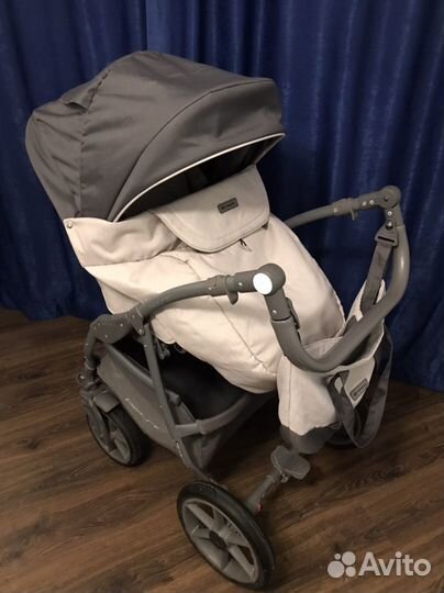 Коляска 2в 1 rico basic pastel