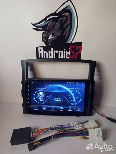 Магнитола Mitsubishi Pajero 4 2gb 32gb