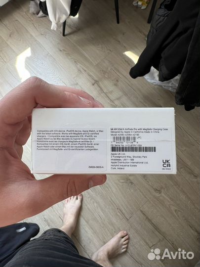 Наушники apple airpods pro