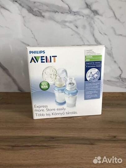 Молокоотсос avent ручной