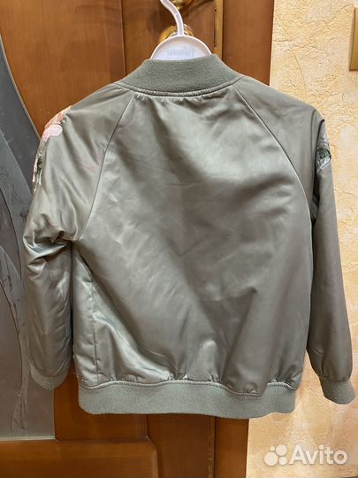 Куртка бомбер для девочки