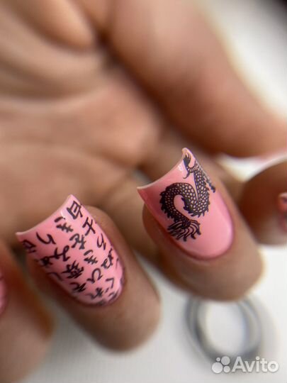 Маникюр с покрытием