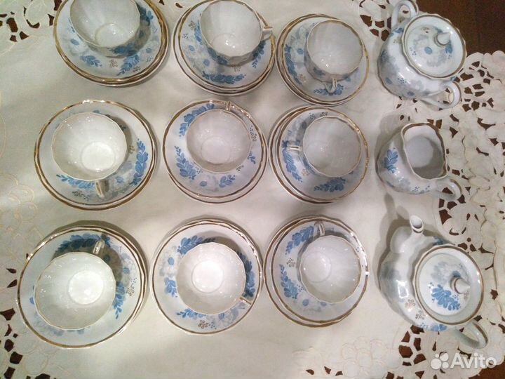 Сервиз чайный на 9 персон Вербилки