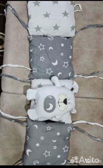 Бортики в детскую кроватку