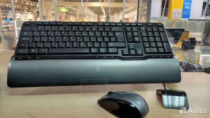 Комплект Logitech Cordless Desktop S520 Black USB