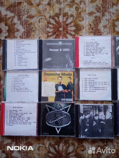 Компакт диски сd и мр3