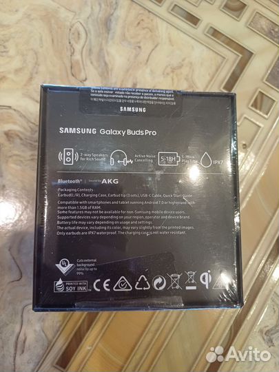 Беспроводные наушники samsung galaxy buds pro