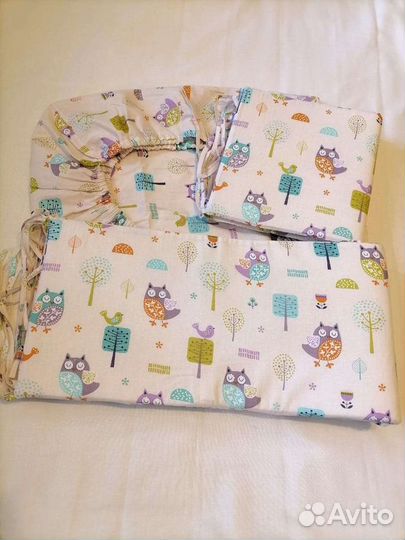 Бортики в кроватку