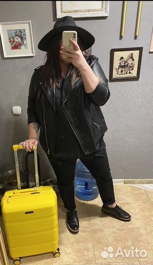 Шляпа фетровая с прямыми полями zara