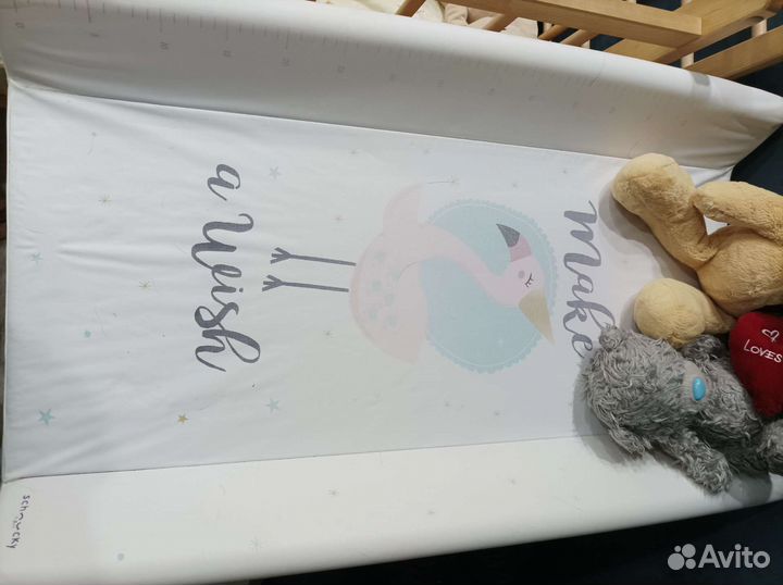 Пеленальная доска на кроватку