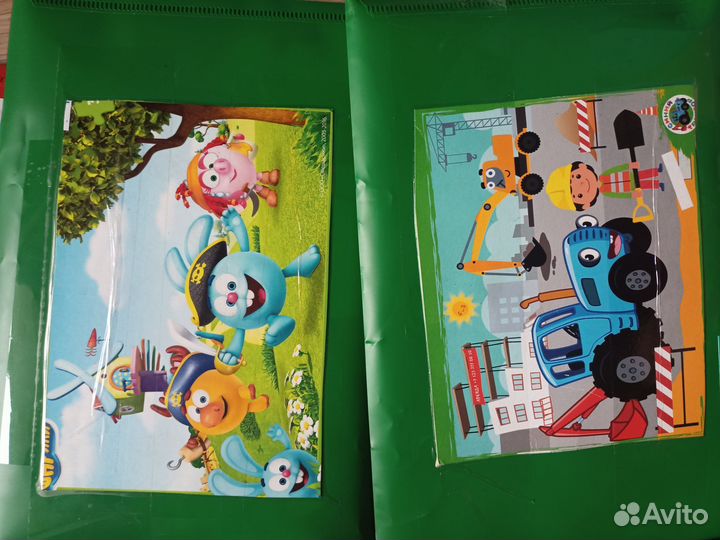 Пазлы для малышей пакетом