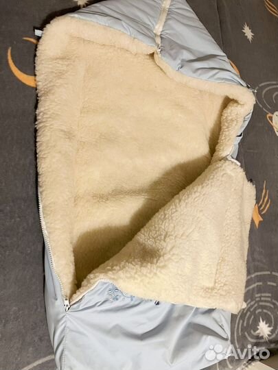 Зимний конверт в коляску