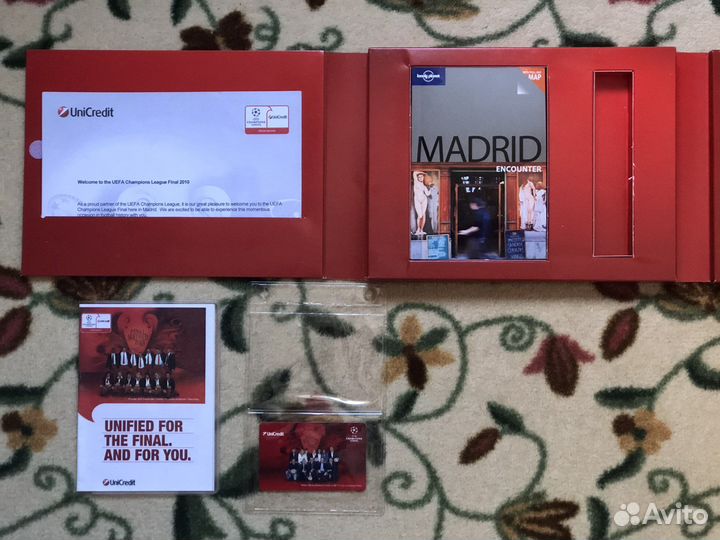 Final Madrid 2010 Champions League набор к Финалу