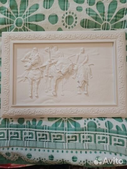 Большая 3D картина из гипса для раскраски