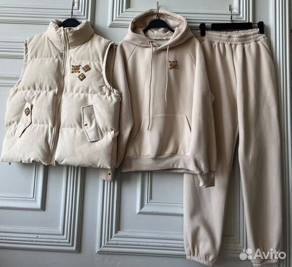 Костюмы тройка, теплые, Miu Miu, M, L