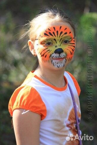 Аквагрим для детей и взрослых, боди арт