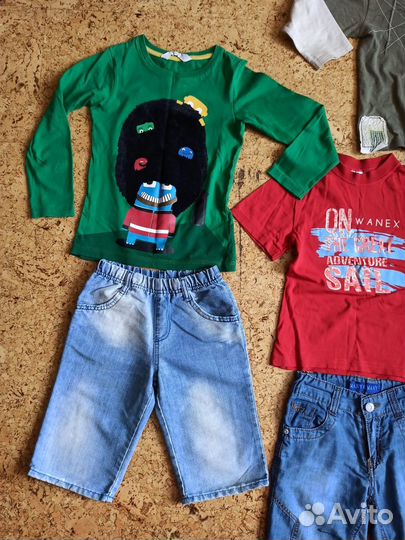 Пакет одежды на мальчика 110-116