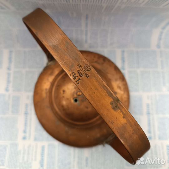 Медный чайник skultuna