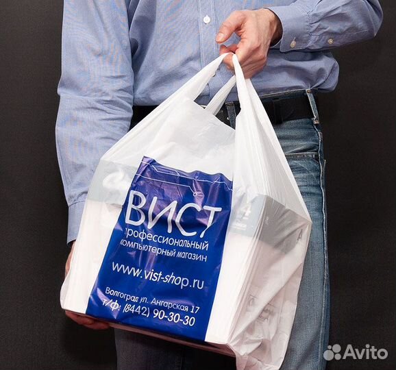 Полиэтиленовые пакеты с вашим логотипом и рекламой