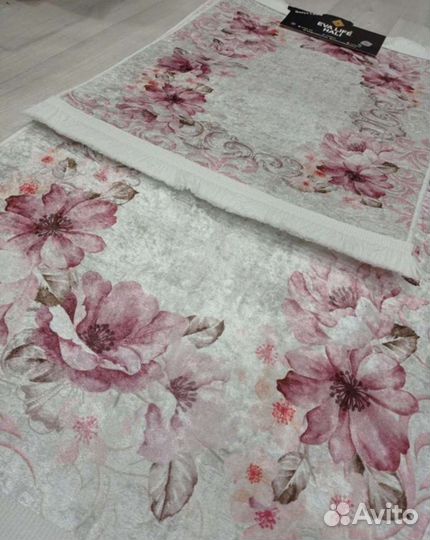 Коврики в ванную,с/у,комплект прорезиненный 2ка