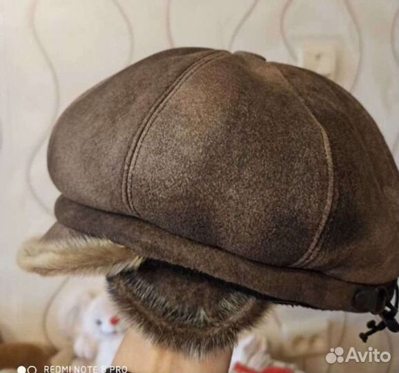 Кепка женская зимняя с ушками