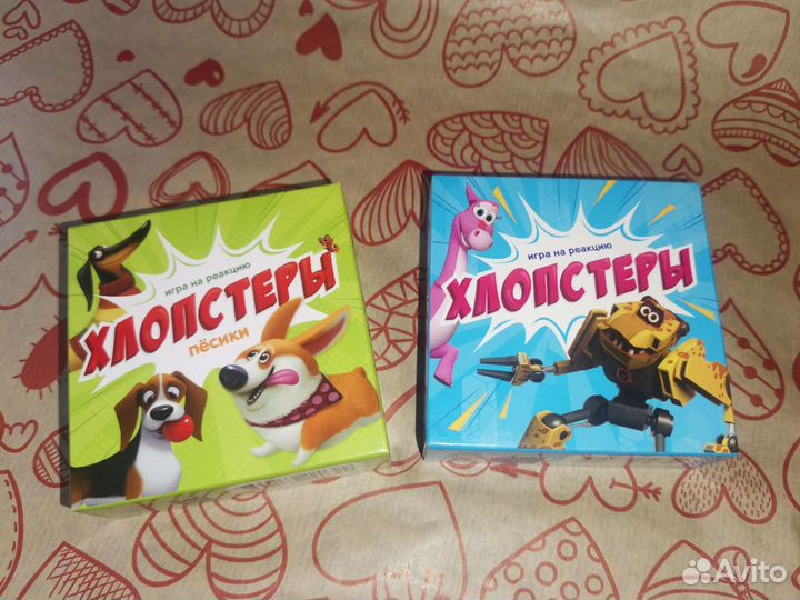 Игра настольная хлопстеры