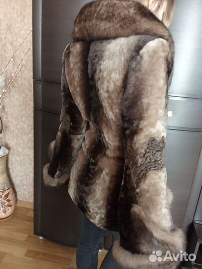 Шуба мутон