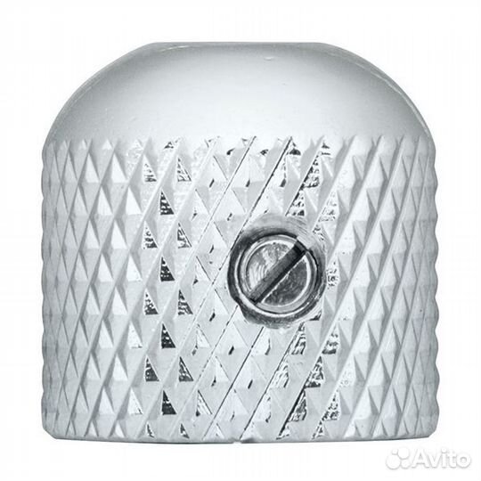 MKC-19D Ручка потенциометра, латунь, хром, Hosco