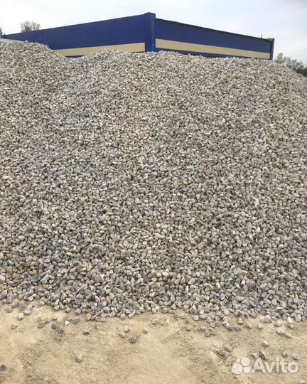 Щебень гравийный