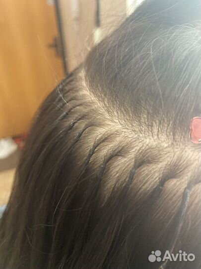 Наращивание волос/кератин/ботокс/нанопластика