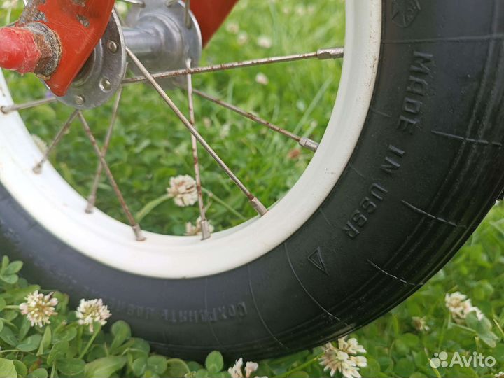 Детский велосипед Дутик Мишутка Мишка СССР