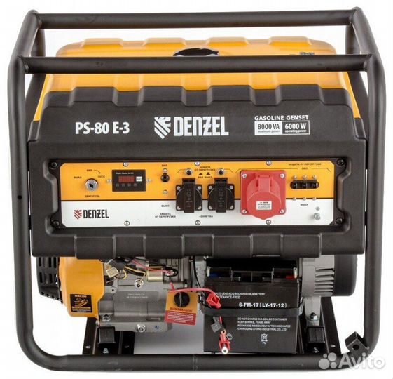 Генератор Denzel PS 80 E-3