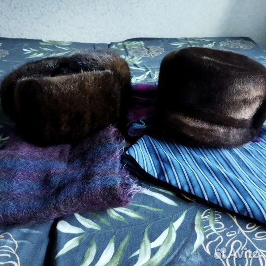 Норковая шапка мужская