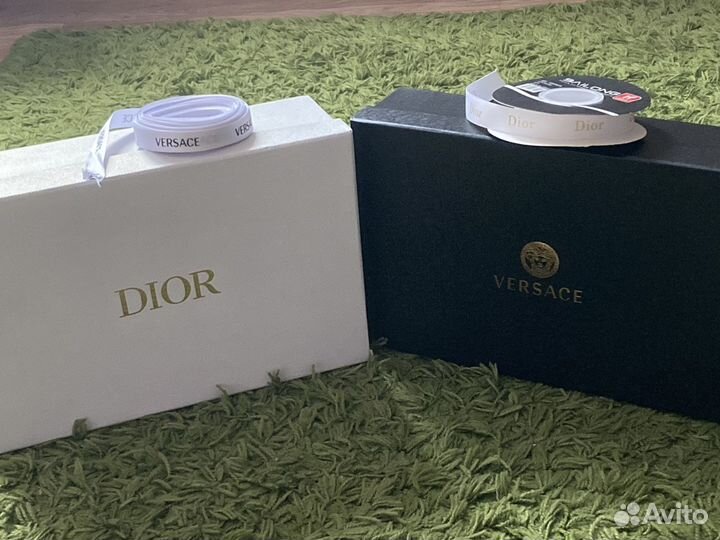 Подарочные упаковочные ленты Versace и Dior