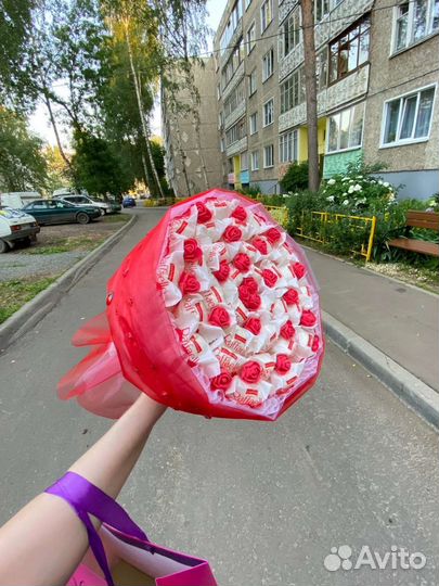 Букеты из конфет