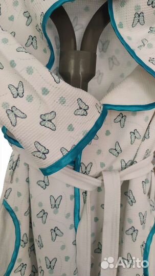 Халат женский вафельный