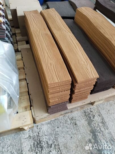 Гибкая доска для фасада. Лесной, Нижняя Тура