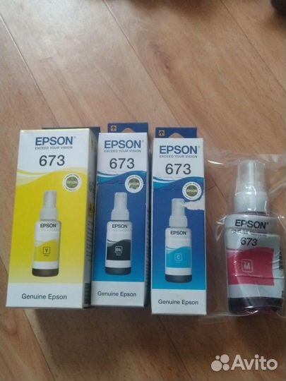 Краска чернила для принтера Epson 673