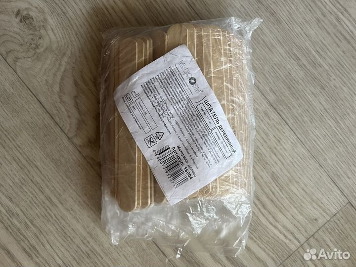 Шпатель деревянный