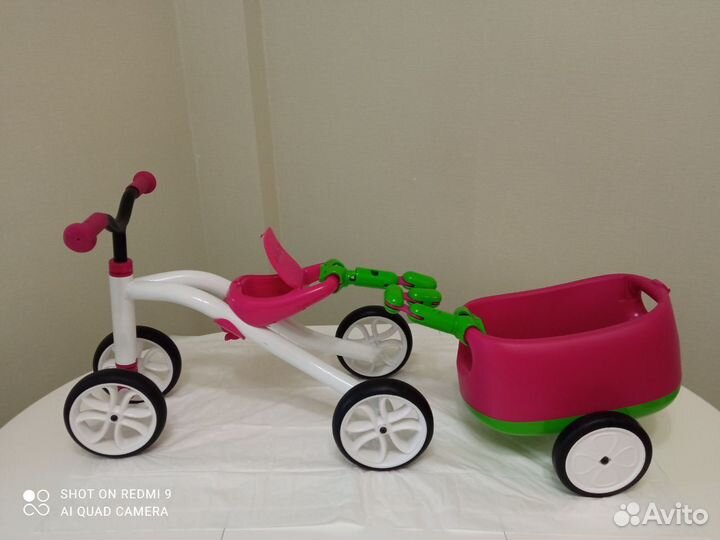 Детская каталка с прицепом chilafish - Беговел