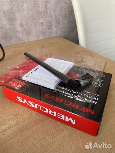 Приемник Wi-Fi Mercusys MU6H