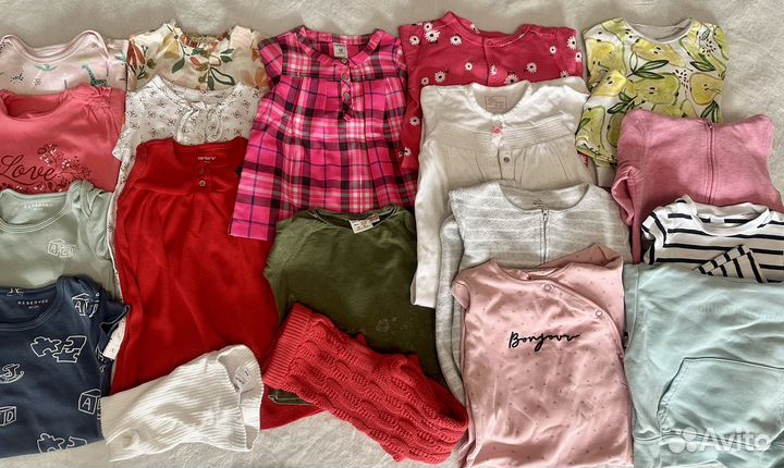 Вещи пакетом 74 86 девочка