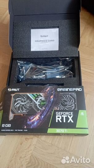 Видеокарта Palit GeForce RTX 3070 Ti GamingPro 8Gb