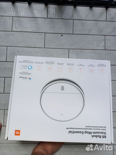 Робот пылесос xiaomi mi robot vacuum mop essential