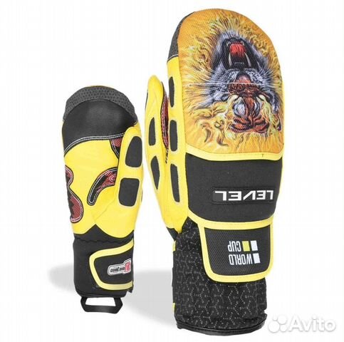 Горнолыжные перчатки level worldcup CF mitten rod