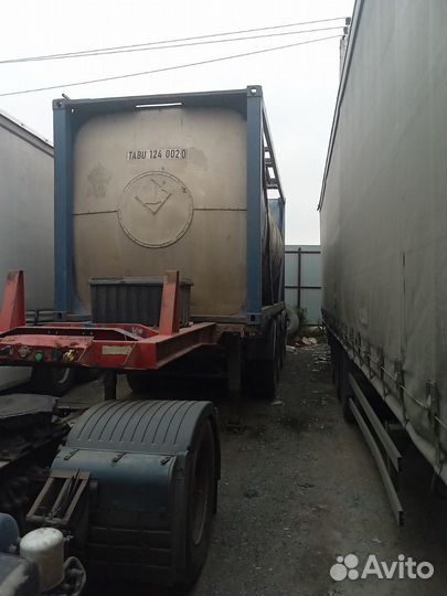 Полуприцеп контейнеровоз Burg BPO 12-27, 1995